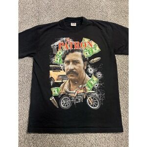 Ariari Sport Collection El Patron Graphic Tee T Shirt Men's Large